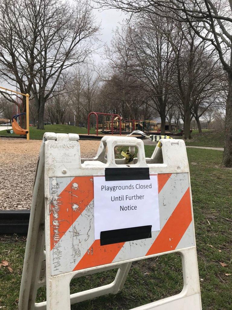 playground closed