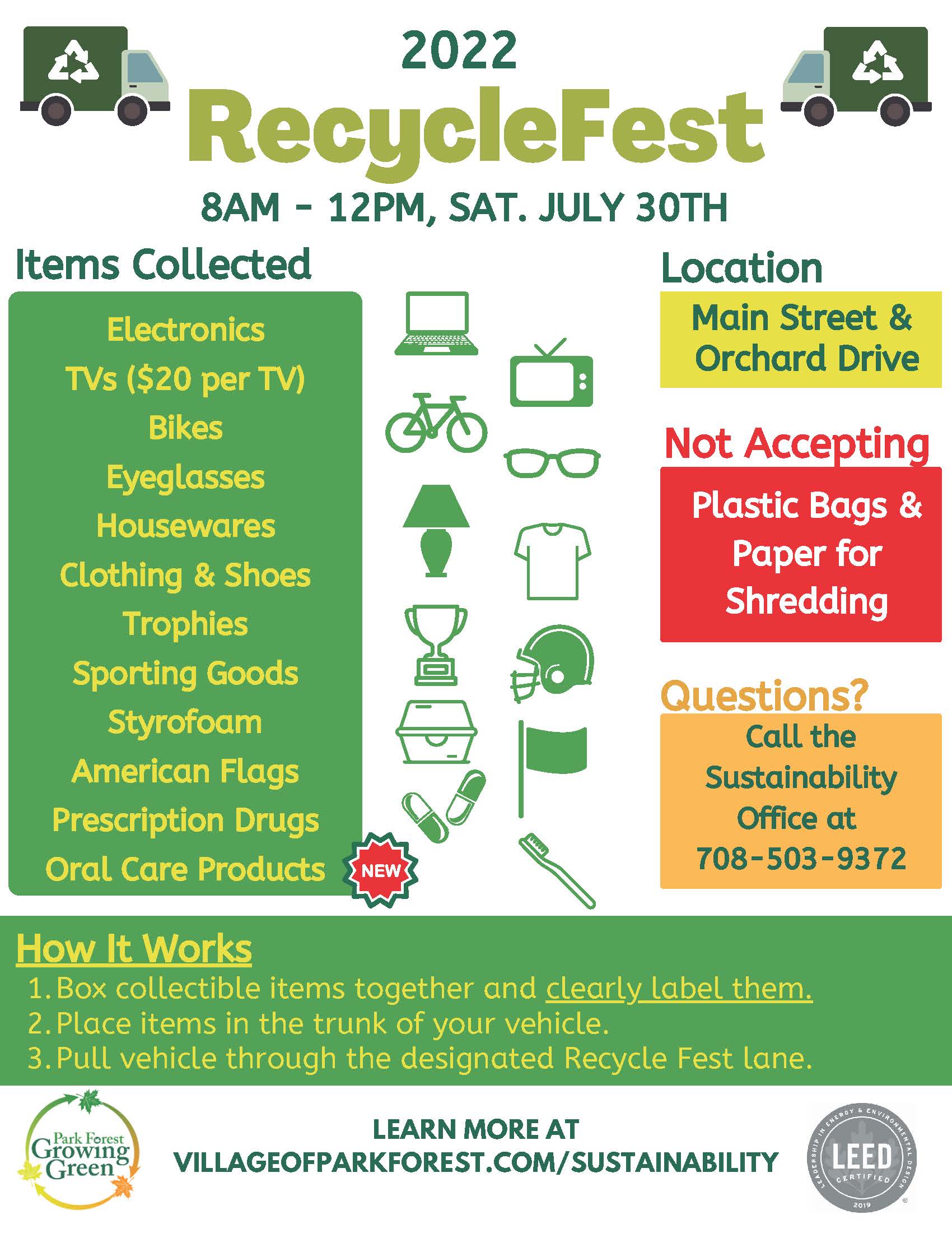 2022 RecycleFest Flyer