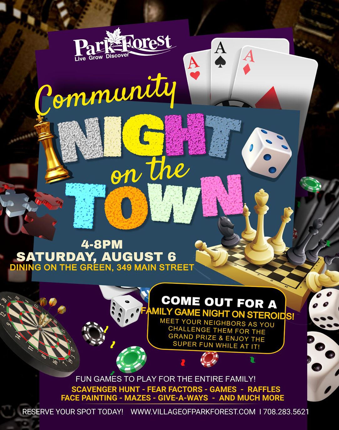 Night on the Towns news flash size