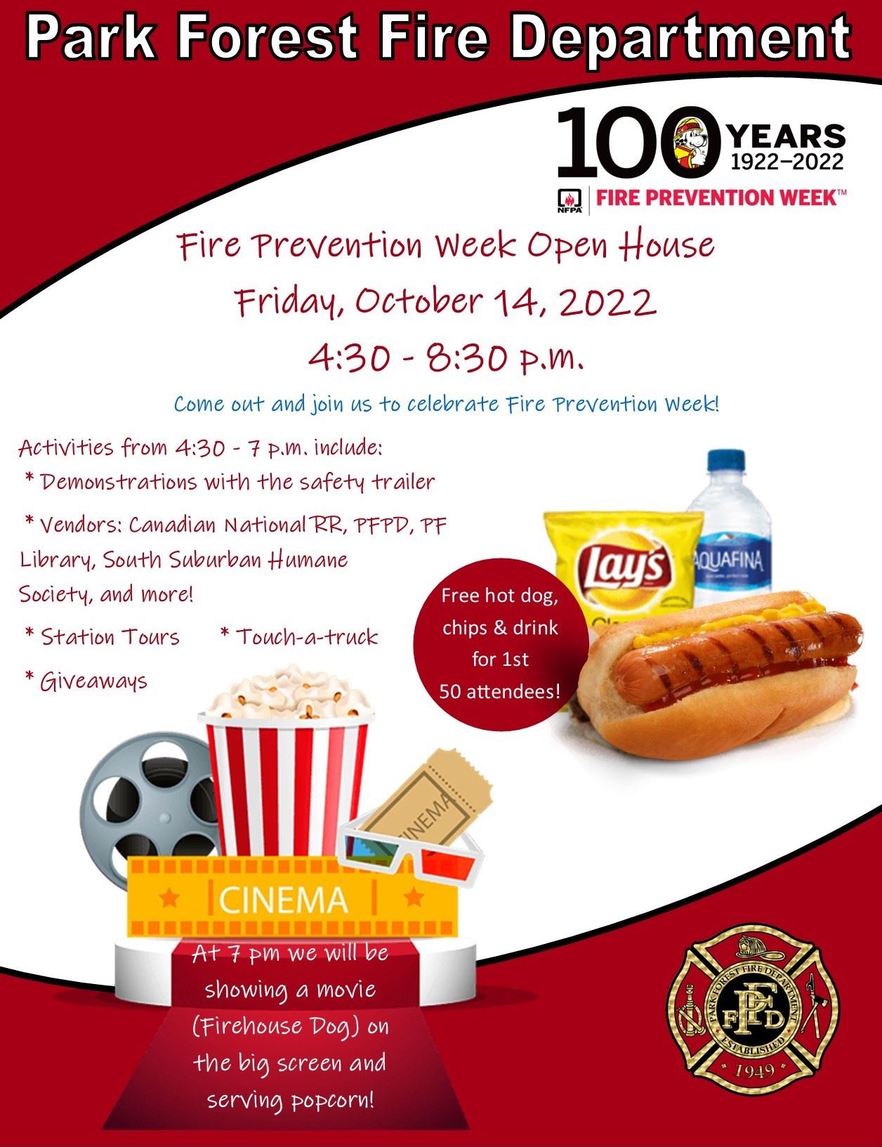 Open House flyer 2022