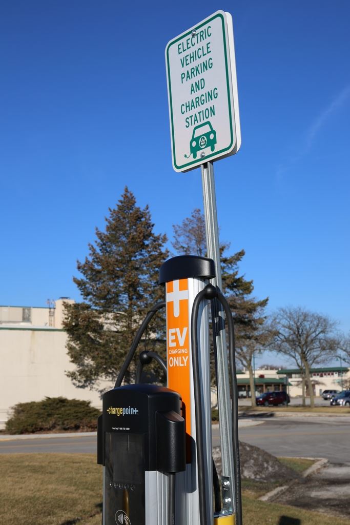 Ev charging station image