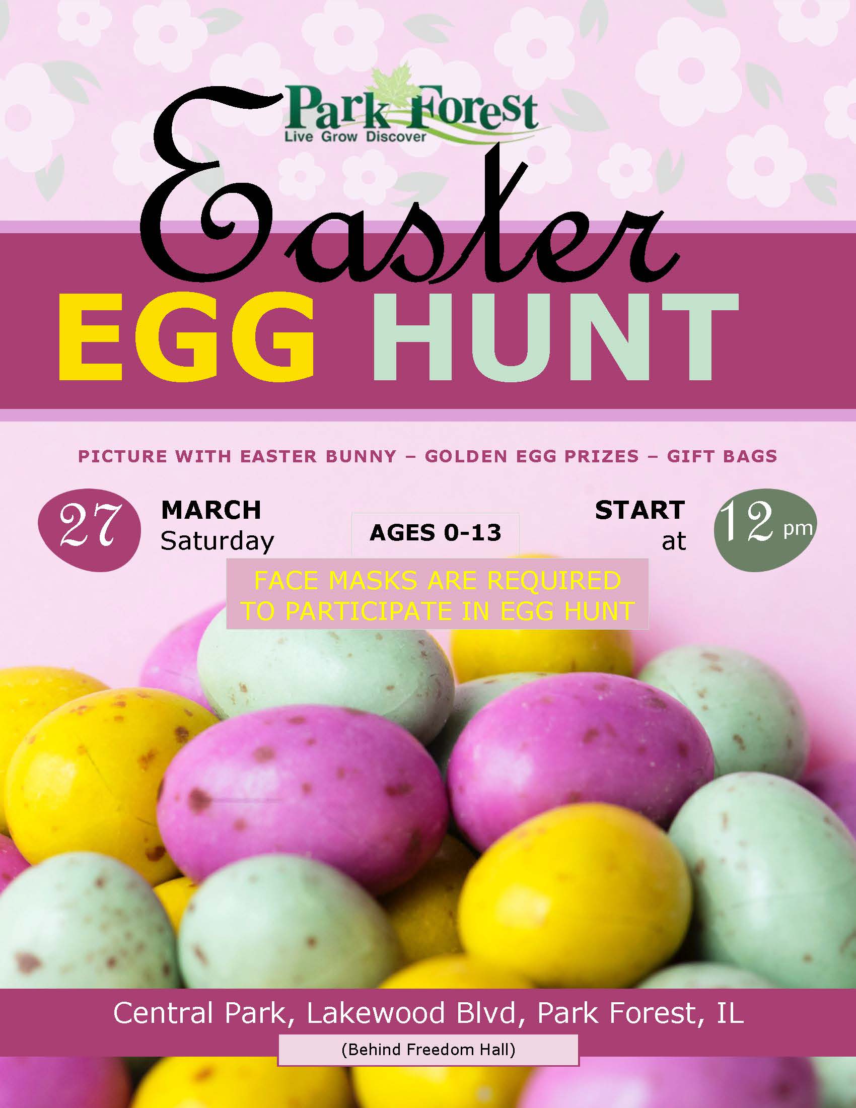 2021 Easter Egg Hunt Flyer