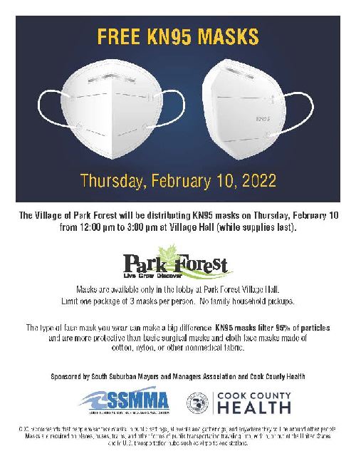 KN95 Mask Distribution 2_10_22 Flyer