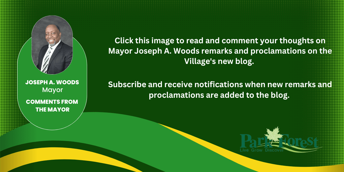 Comments from the mayor