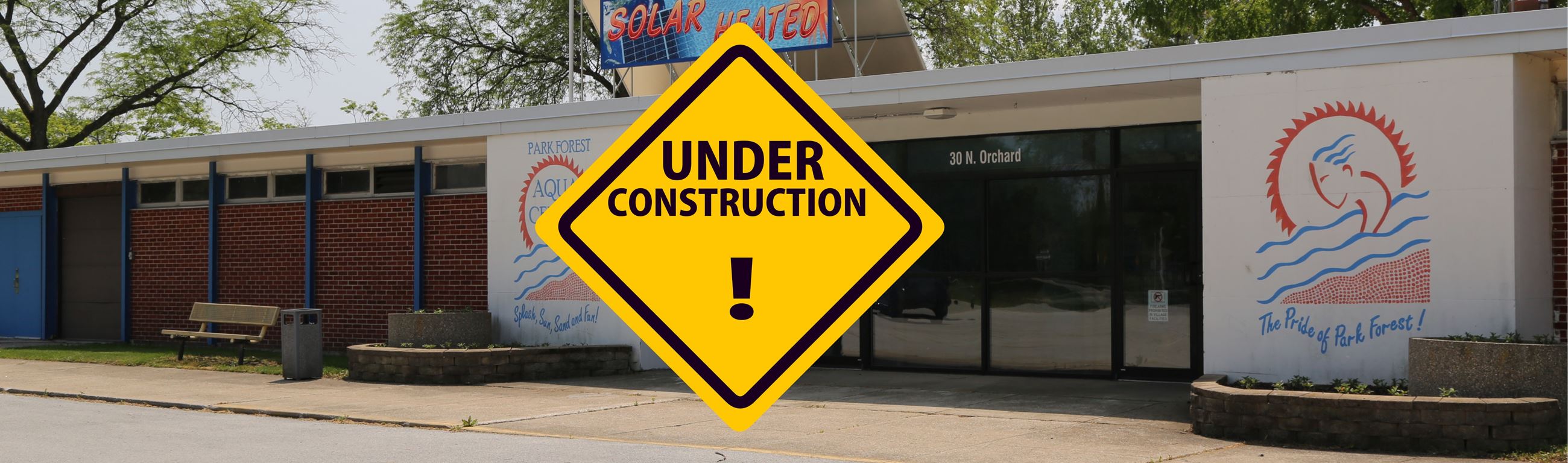 This image is of the Park Forest Aqua Center.